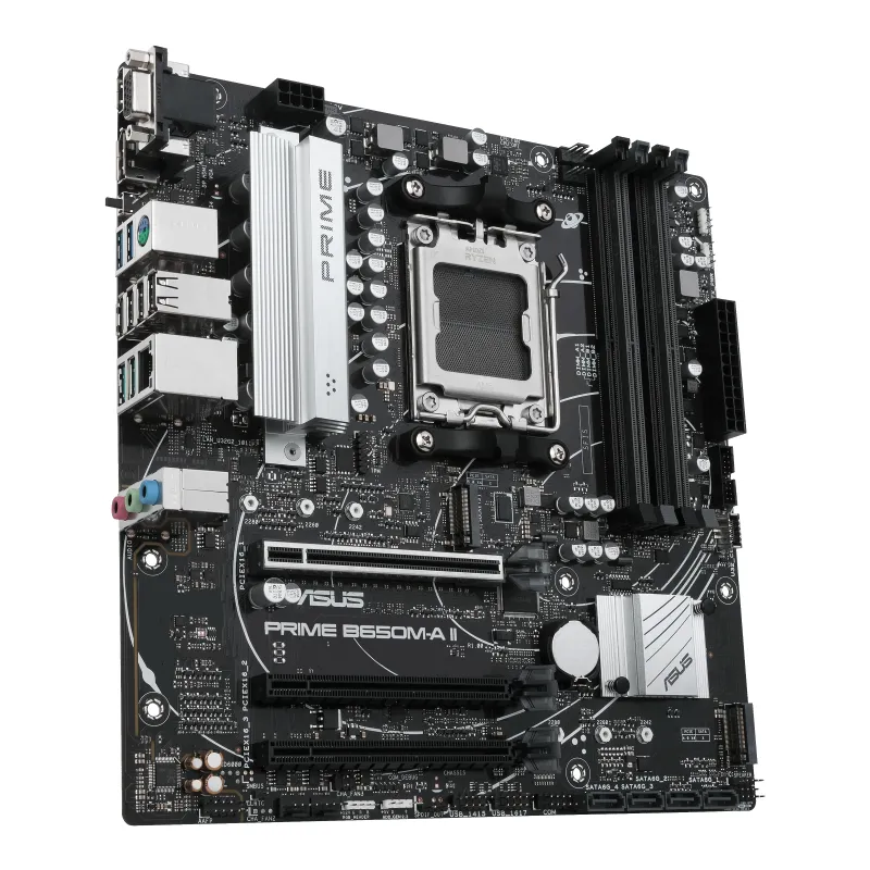 ASUS PRIME B650M-A II-CSM AMD B650 Sockel AM5 micro ATX – Bild 3