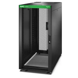 APC Easy Rack 600mm/24HE/1000mm mit Dach, Seitenwand, Rollen, Füßen und 4 Halterungen, ohne Boden, schwarz APC Easy Rack 600mm/24HE/1000mm mit Dach, Seitenwand, Rollen, Füßen und 4 Halterungen, ohne Boden, schwarz