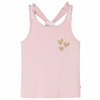 vidaXL Kinder-Tanktop Hellrosa 92 vidaXL Kinder-Tanktop Hellrosa 92