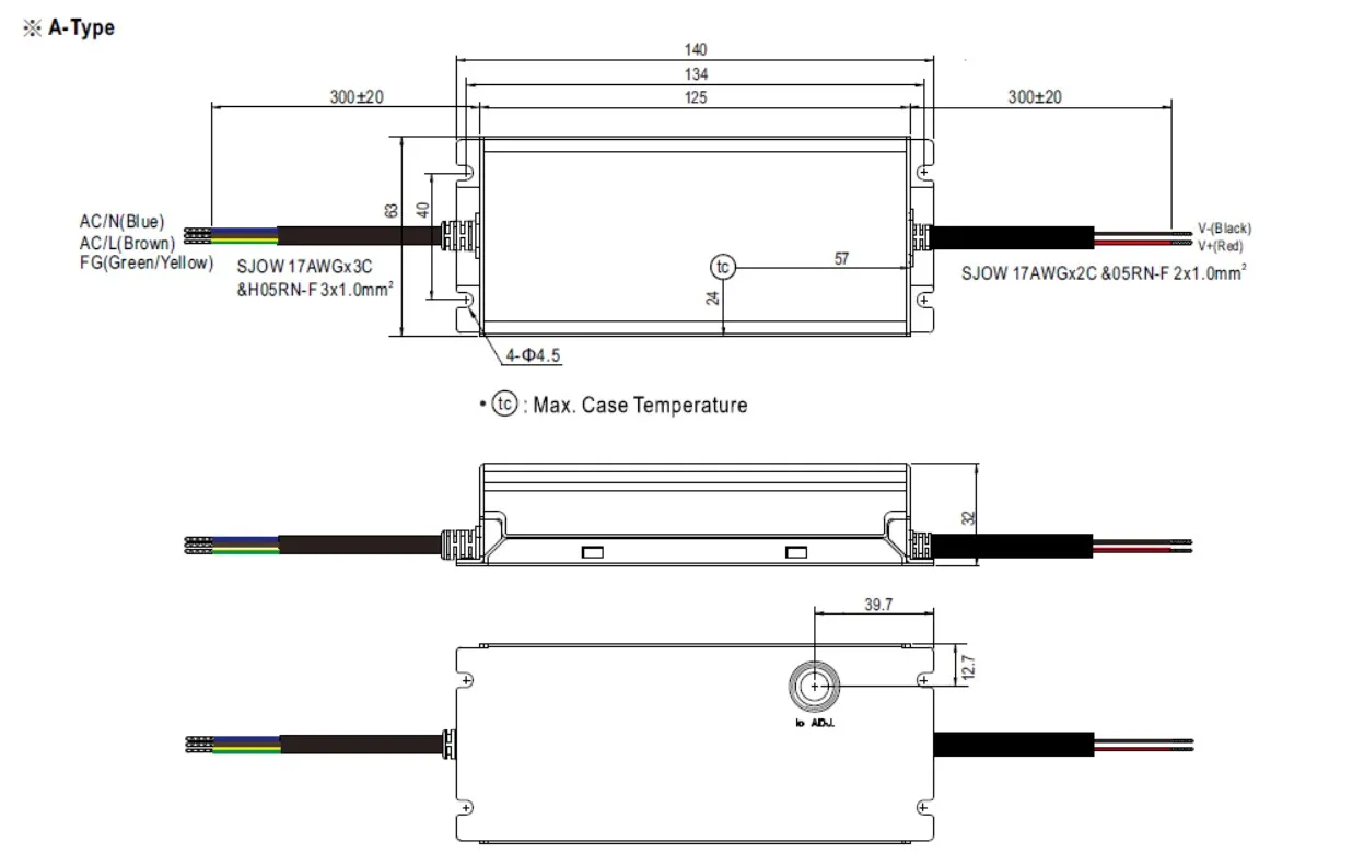 MEANWELL Netzteil - 24V 75W IP67 – Bild 2