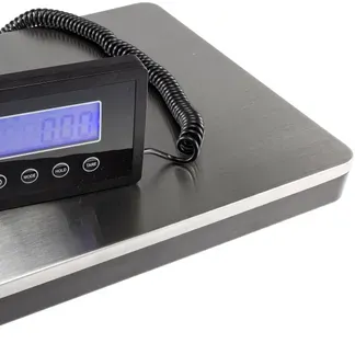 Paketwaage / Versandwaage „CT PW-50“ 0,1-50kg, ±10g, 30x25cm Edelstahl-Platte Paketwaage / Versandwaage „CT PW-50“ 0,1-50kg, ±10g, 30x25cm Edelstahl-Platte