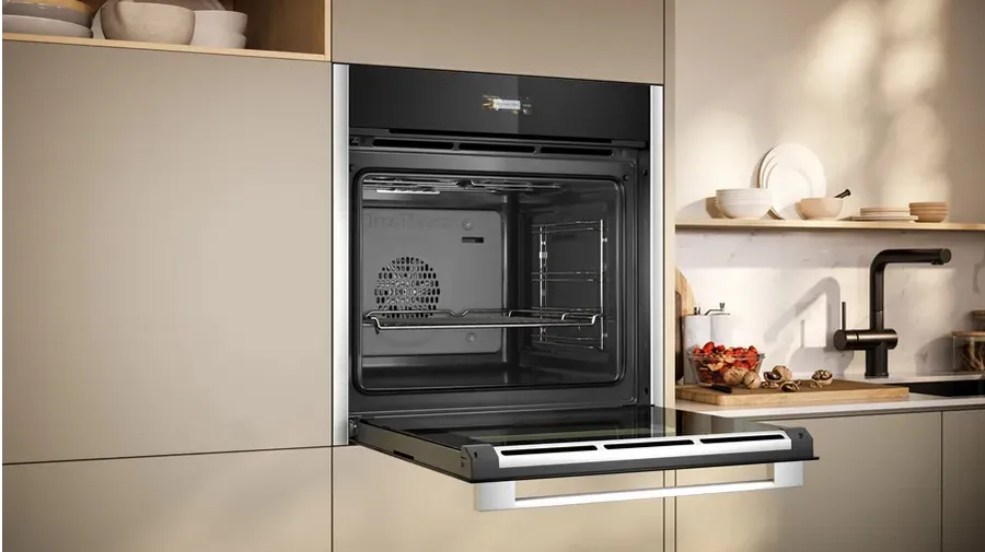 Neff N 70 B24CR31N0 Backofen 71 l Schwarz, Edelstahl – Bild 4