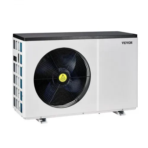 VEVOR Elektrische Pool-Wärmepumpe, 3,22–15,25kW Heizleistung, energiesparende Poolheizungen mit variabler Frequenz für 30–60m³ Aufstellpools, Heiz- und Kühlpool-Warmwasserbereiter AC 220–240V, 50Hz – Bild 8