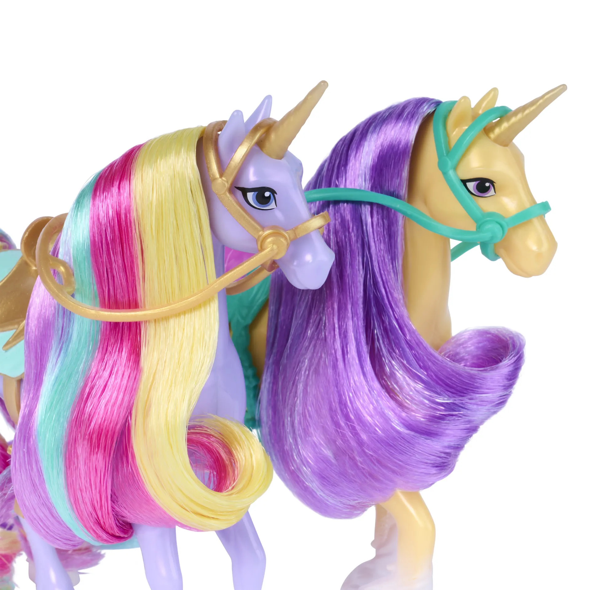 Unicorn Academy - Abenteuer-Set, mit Ravenzella, Sophia, Ava, Wildstar, Leaf und weiteren Figuren, ca. 12 cm große Originalfiguren zur beliebten Netflix Serie – Bild 4