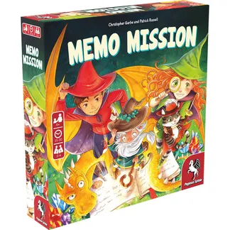 Memo Mission, Brettspiel Memo Mission, Brettspiel