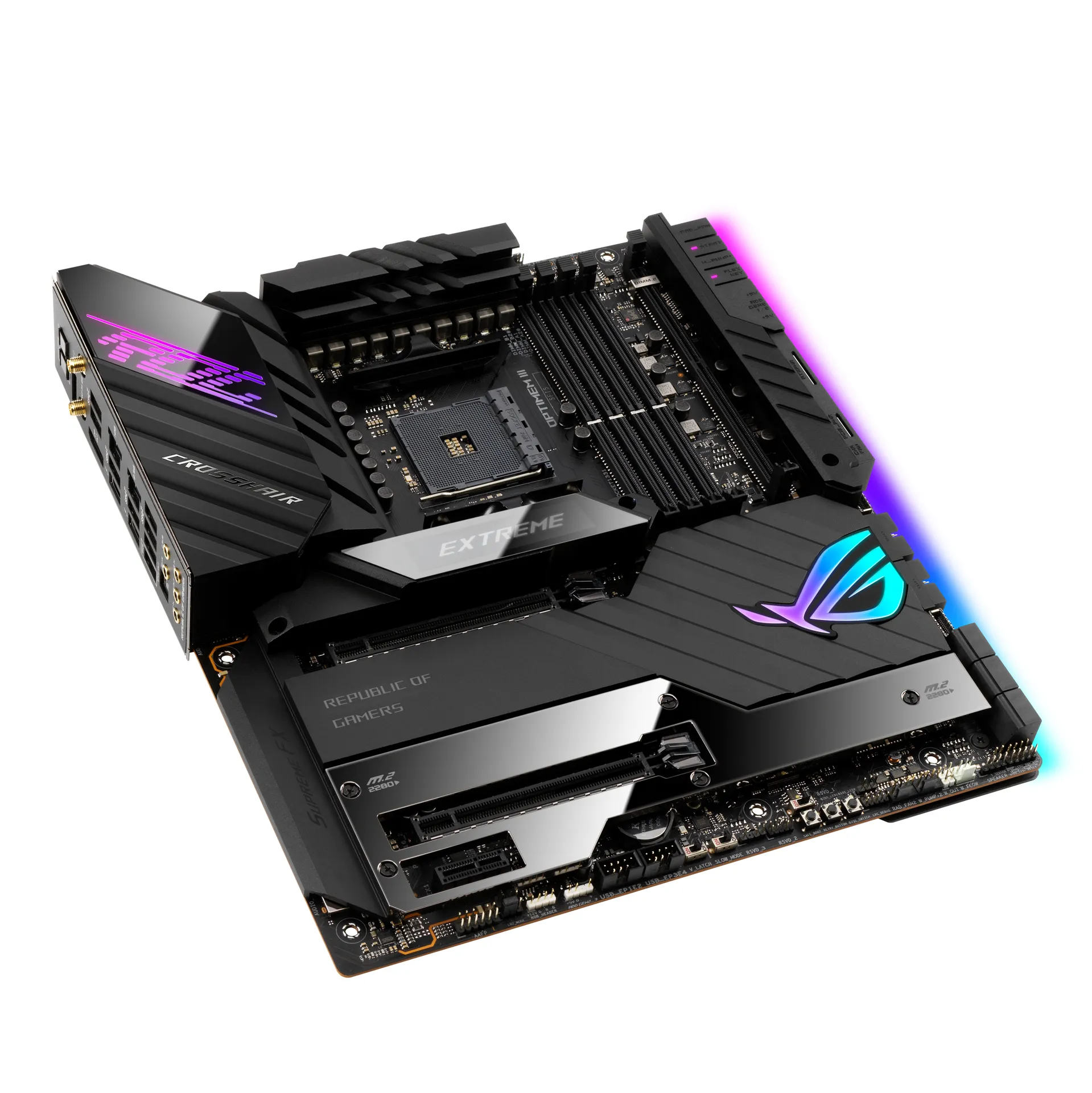 ASUS ROG Crosshair VIII Extreme AMD X570 Sockel AM4 Erweitertes ATX – Bild 6