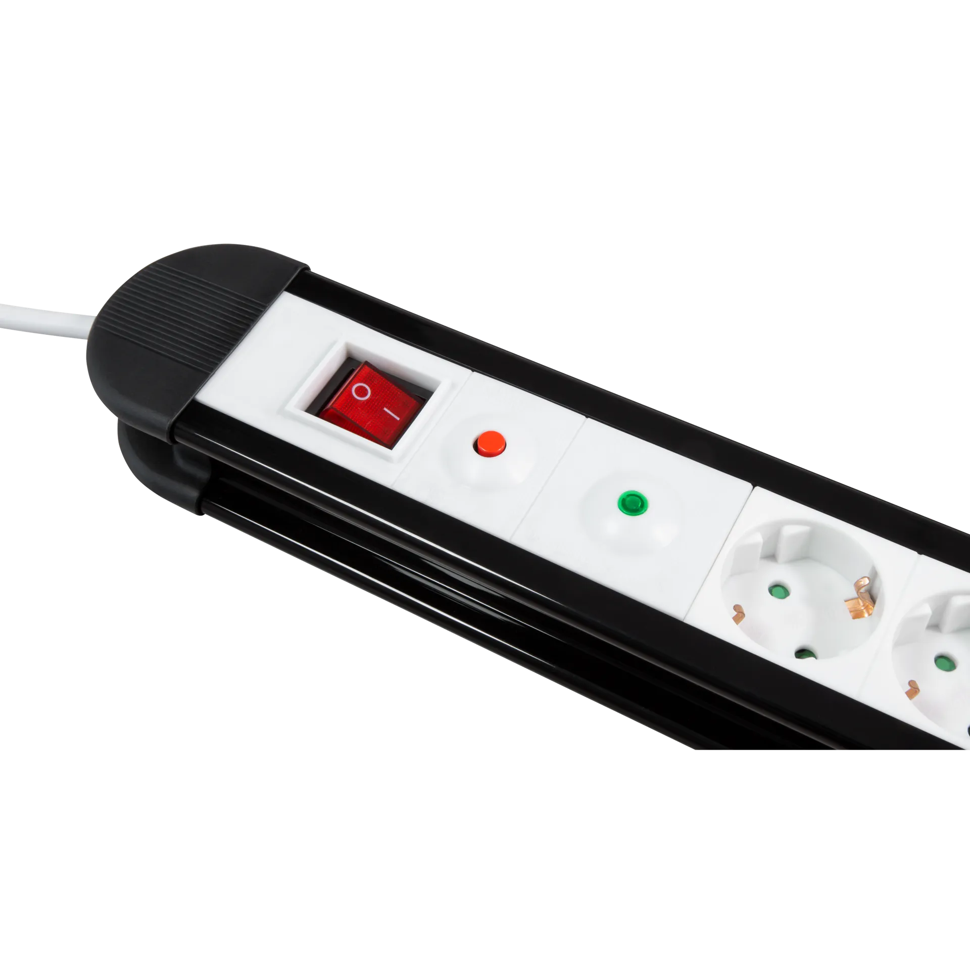 Steckdosenleiste McPower ''KL-06'' 6-fach, Überspannungsschutz, 1,4m Zuleitung – Bild 2