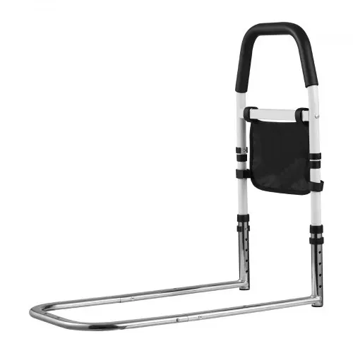 VEVOR Aufstehhilfe Bett 610x320x63 5mm, Haltegriff mit PU-Handlauf, Rohr-Bettstock, Einstiegshilfe aus Karbonstahl für Senioren & Patienten, passend für Kingsize-, Queensize-, Full- & Twin-Betten – Bild 8