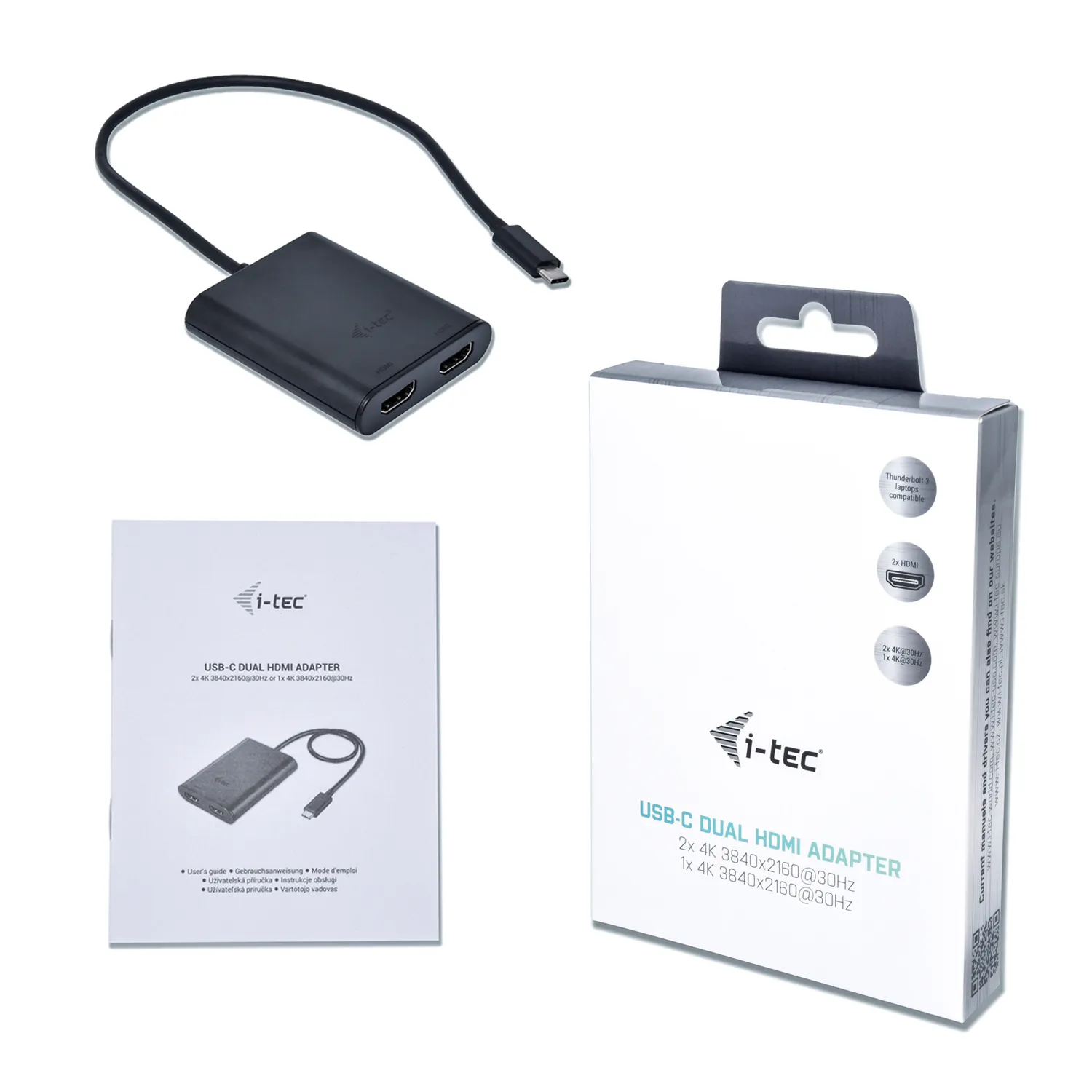 i-tec USB-C 3.1 Dual 4K HDMI Video Adapter – Bild 4