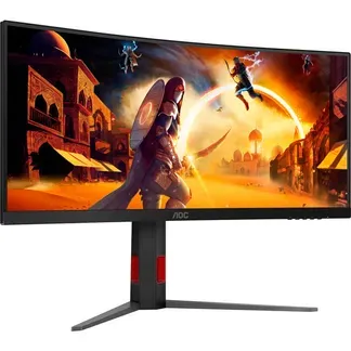 AOC G4 CU34G4Z Computerbildschirm 86,4 cm (34″) 3440 x 1440 Pixel Wide Quad HD LED Schwarz, Rot AOC G4 CU34G4Z Computerbildschirm 86,4 cm (34″) 3440 x 1440 Pixel Wide Quad HD LED Schwarz, Rot