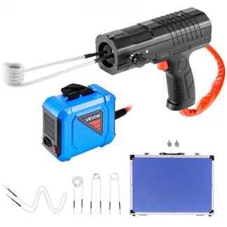 VEVOR Induktionsheizgerät zum Entfernen von Schrauben, 1800 W, magnetisches Induktionsheizgerät-Set, Heizgerät zum Entfernen von rostigen Schrauben, Autowerkstatt-Reparaturwerkzeuge mit 4 Spulen VEVOR Induktionsheizgerät zum Entfernen von Schrauben, 1800 W, magnetisches Induktionsheizgerät-Set, Heizgerät zum Entfernen von rostigen Schrauben, Autowerkstatt-Reparaturwerkzeuge mit 4 Spulen