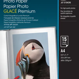 Epson Premium Glossy Photo Paper – A4 – 15 Blätter Epson Premium Glossy Photo Paper – A4 – 15 Blätter