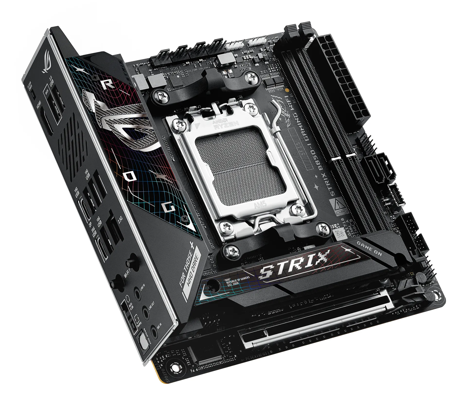 ASUS ROG STRIX B850-I GAMING WIFI AMD B850 Sockel AM5 mini ITX – Bild 5