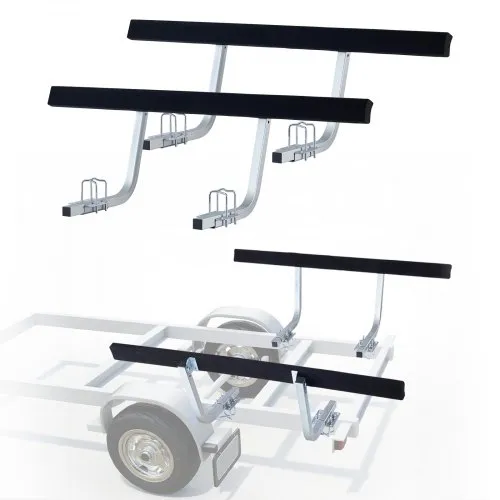 VEVOR Bootsanhängerführung 425 mm / 475 mm (Installationshöhe), 0-18 cm Einstellbar, aus Verstärktem Stahl mit Dicken Stützplatten, für Pontonanhänger mit Auflagen (L-Träger/Kasten/C-Profil) VEVOR Bootsanhängerführung 425 mm / 475 mm (Installationshöhe), 0-18 cm Einstellbar, aus Verstärktem Stahl mit Dicken Stützplatten, für Pontonanhänger mit Auflagen (L-Träger/Kasten/C-Profil)