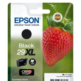 Epson Strawberry Singlepack Black 29XL Claria Home Ink Epson Strawberry Singlepack Black 29XL Claria Home Ink