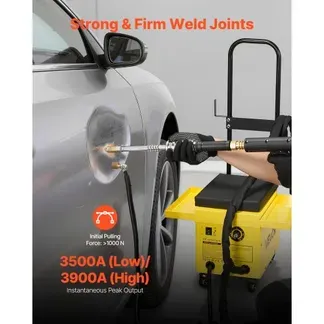 VEVOR 4,5kW Karosserie Ausbeulspotter Bolzenschweißgerät, Bolzenschweiß-Dellenreparatur-Set mit 6 Schweißmodi & 2 Schweißpistolen, All-in-One Bolzenschweißer Dellenreparatur Kit für Werkstatt Heimwerk VEVOR 4,5kW Karosserie Ausbeulspotter Bolzenschweißgerät, Bolzenschweiß-Dellenreparatur-Set mit 6 Schweißmodi & 2 Schweißpistolen, All-in-One Bolzenschweißer Dellenreparatur Kit für Werkstatt Heimwerk