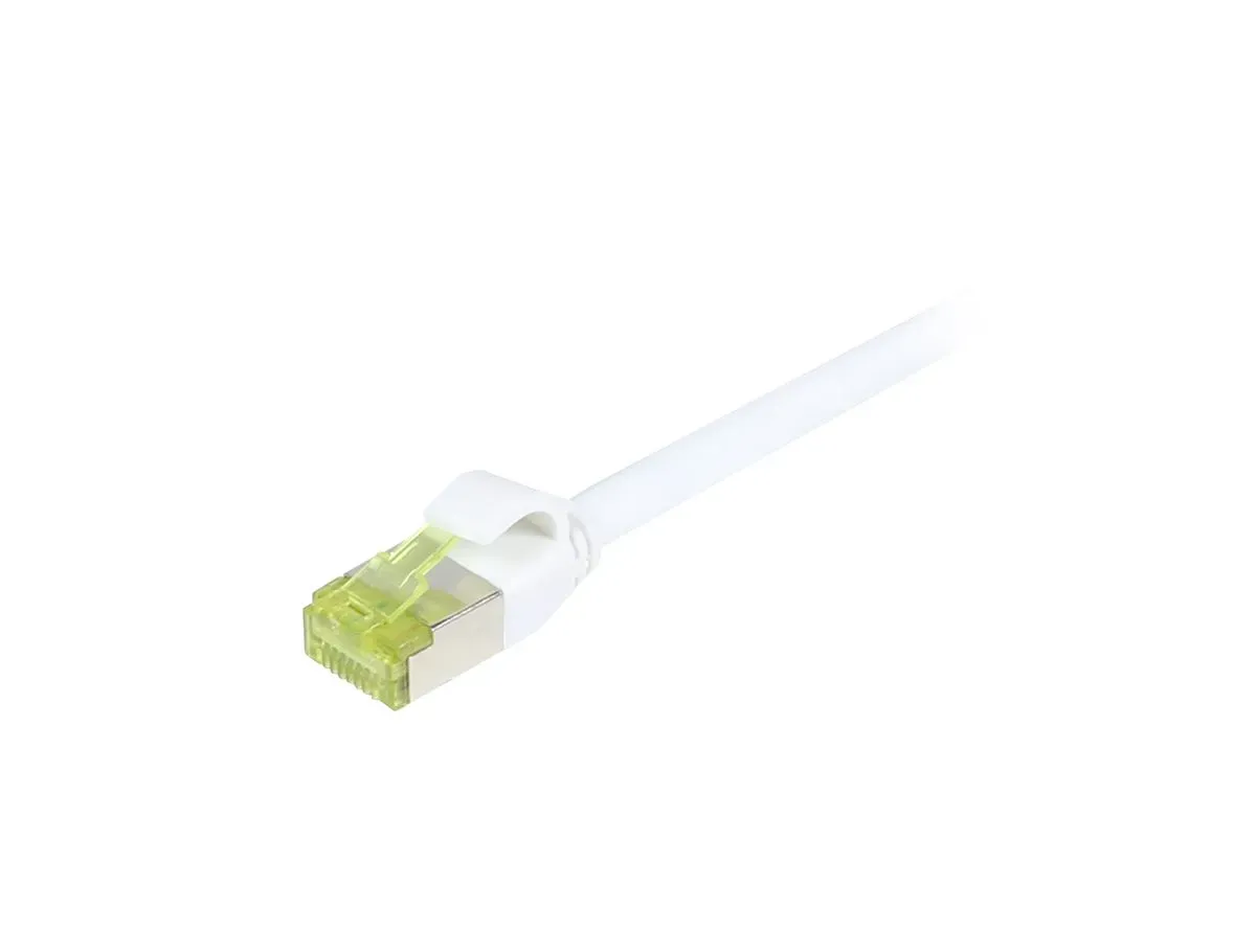Patchkabel RJ45, CAT6A 500Mhz, 7.5m, weiss, S-STP(S/FTP), slimline rund d=4,5mm, TPE/LSZH(Superflex), AWG28, mit CAT7 Rohkabel, Synergy 21 Patchkabel RJ45, CAT6A 500Mhz, 7.5m, weiss, S-STP(S/FTP), slimline rund d=4,5mm, TPE/LSZH(Superflex), AWG28, mit CAT7 Rohkabel, Synergy 21