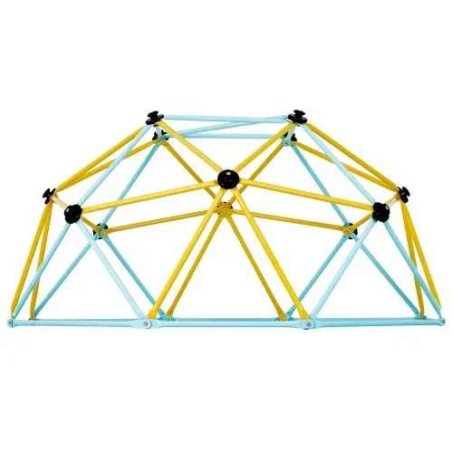VEVOR Kletterkuppel 1,80 m hohes geometrisches Kletterkuppel-Spielzentrum für Kinder von 3 bis 9 Jahren, Klettergerüst 272 kg Tragfähigkeit, mit Klettergriff, Spielgerät Hinterhof Garten – Bild 10