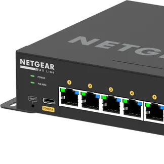 NETGEAR GSM4210PD-100EUS Netzwerk-Switch Managed L2/L3 Gigabit Ethernet (10/100/1000) Power over Ethernet (PoE) Schwarz NETGEAR GSM4210PD-100EUS Netzwerk-Switch Managed L2/L3 Gigabit Ethernet (10/100/1000) Power over Ethernet (PoE) Schwarz