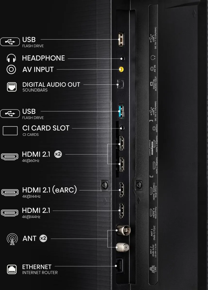 Hisense Mini LED Smart TV 85UXNQ ČR – Bild 3