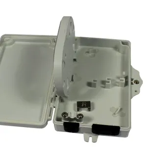 LWL-FTTH Wandgehäuse, IP65, 1xEingang/ 2xAusgang, Synergy 21 LWL-FTTH Wandgehäuse, IP65, 1xEingang/ 2xAusgang, Synergy 21