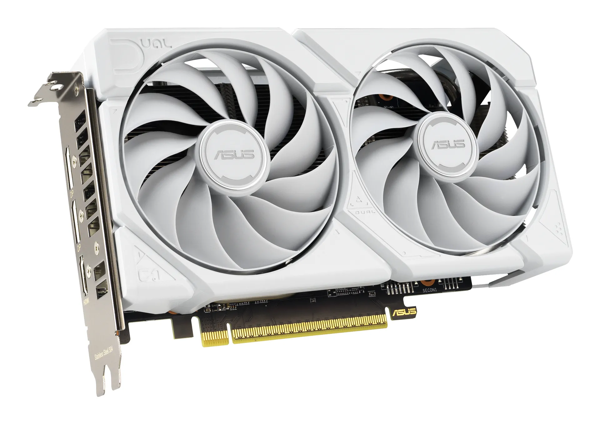 ASUS Dual -RX9060XT-16G-WHITE AMD Radeon RX 9060 XT 16 GB GDDR6 – Bild 4