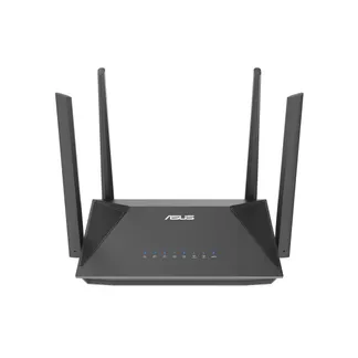 ASUS RT-AX52 Pro AX3000 WLAN-Router Gigabit Ethernet Dual-Band (2,4 GHz/5 GHz) Schwarz ASUS RT-AX52 Pro AX3000 WLAN-Router Gigabit Ethernet Dual-Band (2,4 GHz/5 GHz) Schwarz
