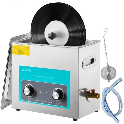 VEVOR 6 L digitaler Ultraschall Schallplatten Reinigungsgerät Edelstahl, 33 x 18 x 28,5 cm Ultraschallreinigungsgerät Ultraschallreiniger Ultraschallgerät Heizung Digital Brille Uhren Schmuck VEVOR 6 L digitaler Ultraschall Schallplatten Reinigungsgerät Edelstahl, 33 x 18 x 28,5 cm Ultraschallreinigungsgerät Ultraschallreiniger Ultraschallgerät Heizung Digital Brille Uhren Schmuck
