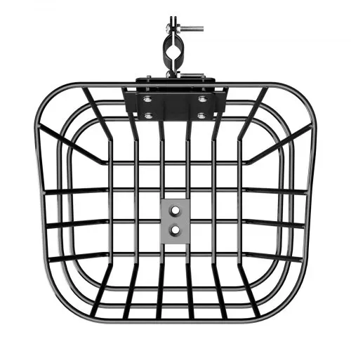 VEVOR Vorderradkorb 245x215x180 mm, Scooter-Korb mit fester Halterung, max. Tragkraft 9 kg, Lenkerkorb aus massivem Stahl, Kinderfahrradkorb/Erwachsenenfahrradkorb/Knie-Elektroroller-Zubehör – Bild 8