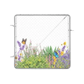 VEVOR Gartentür, 183×178 cm, verstellbares Maschendrahtzaunelement, passend für 91,44×121,92 cm große Gartenzauntoröffnungen, Zauntor für Farmen, Pfosten nicht im Lieferumfang enthalten VEVOR Gartentür, 183×178 cm, verstellbares Maschendrahtzaunelement, passend für 91,44×121,92 cm große Gartenzauntoröffnungen, Zauntor für Farmen, Pfosten nicht im Lieferumfang enthalten