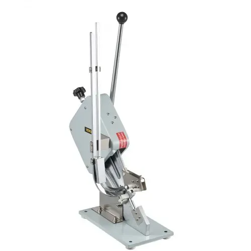 VEVOR Hochwertige manuelle u-förmige Wurst-Klipper-Schneidemaschine mit einer Schachtel Clips (5000 Stk.), robuste Brot Schneidemaschine aus A304-Feinstahl, klappbarer Allesschneider, 37x19x57 cm – Bild 9
