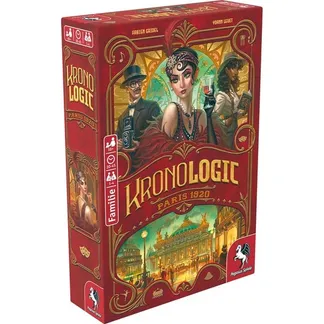 Kronologic – Paris 1920, Brettspiel Kronologic – Paris 1920, Brettspiel