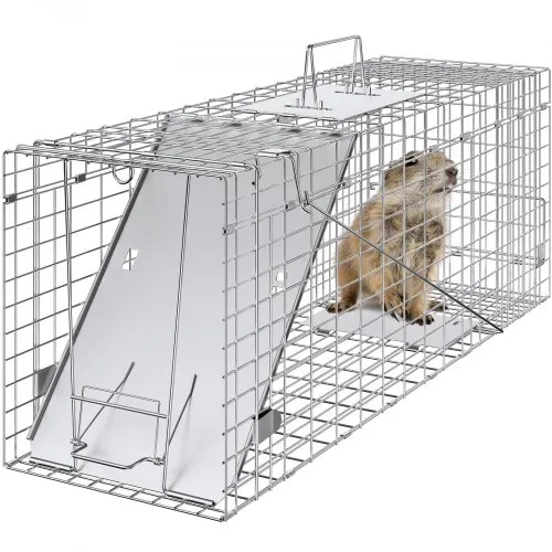 VEVOR Waschbärfalle Katzenfalle Marderfalle Wetterfeste robuste Lebendfalle Falle 2 Eingänge Tierfalle 785×254×305mm Lebend Kaninchenfalle Katzenfalle Drahtfalle für Marder Katze Waschbär VEVOR Waschbärfalle Katzenfalle Marderfalle Wetterfeste robuste Lebendfalle Falle 2 Eingänge Tierfalle 785×254×305mm Lebend Kaninchenfalle Katzenfalle Drahtfalle für Marder Katze Waschbär