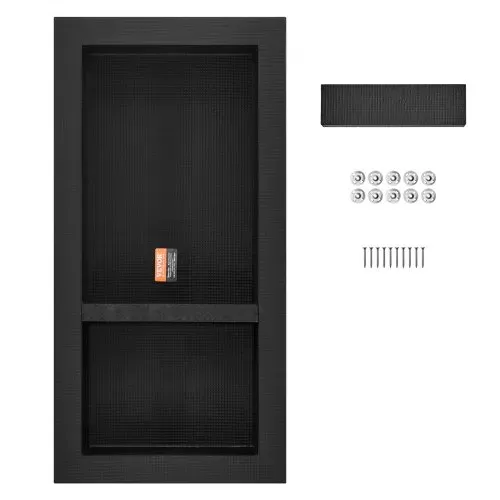 VEVOR Wandnische 10x40,64x81,28cm Duschnische Nische Befliesbar Doppellagig Wasserdicht Nischeneinbau Rückwandmaterial (XPS, Holz, Zement) Geeignet für Badezimmer Schlafzimmer Arbeitszimmer – Bild 8