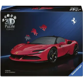 3D Puzzle Iconics: Ferrari SF90 Stradale 3D Puzzle Iconics: Ferrari SF90 Stradale