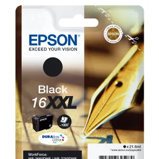 Epson Singlepack Black 16XXL DURABrite Ultra Ink Epson Singlepack Black 16XXL DURABrite Ultra Ink