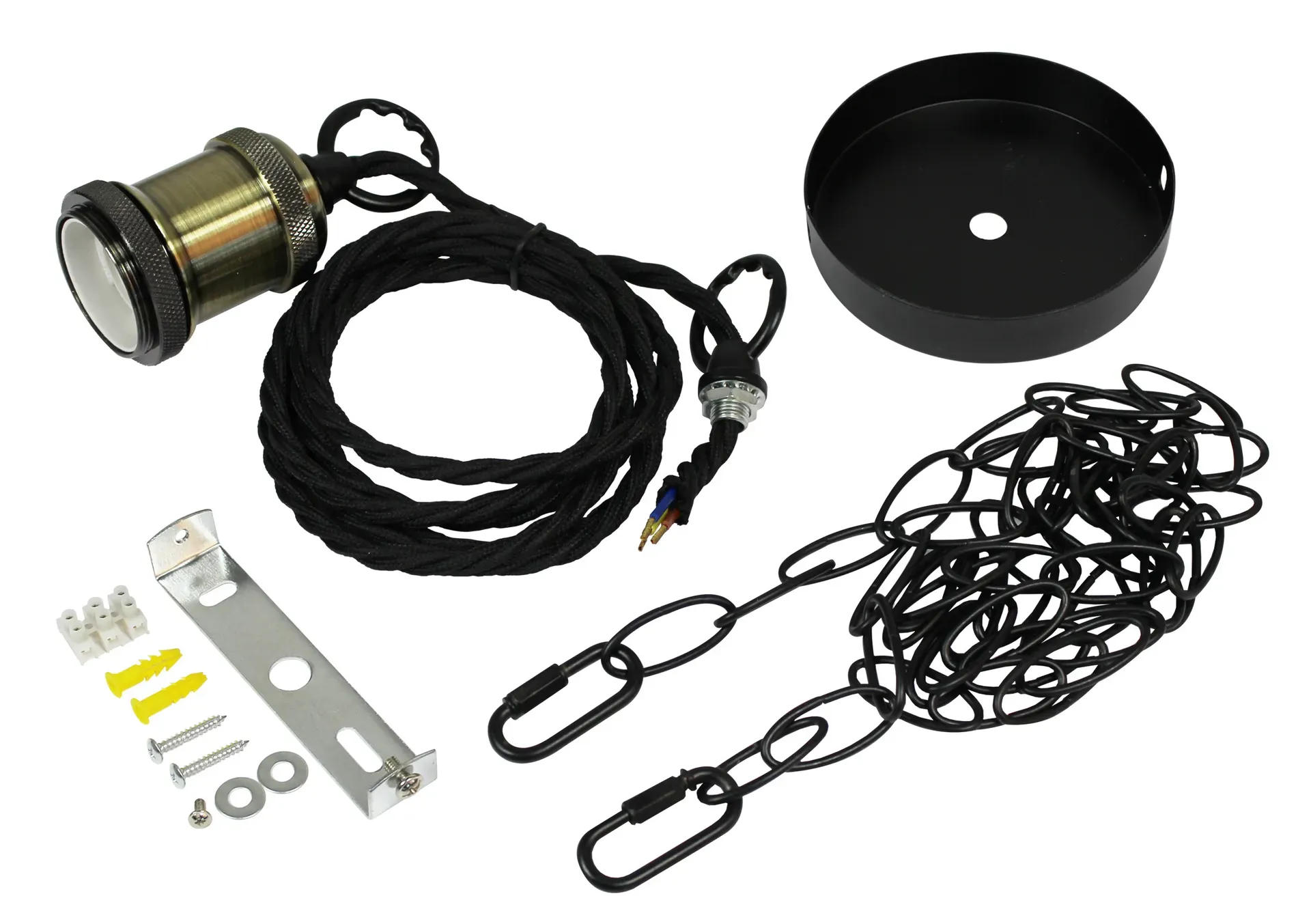 Synergy 21 E27 BIG-LED Fassung 2 Kupfer mit Kette Synergy 21 E27 BIG-LED Fassung 2 Kupfer mit Kette