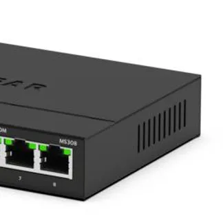 NETGEAR MS308 Unmanaged 2.5G Ethernet (100/1000/2500) Schwarz NETGEAR MS308 Unmanaged 2.5G Ethernet (100/1000/2500) Schwarz