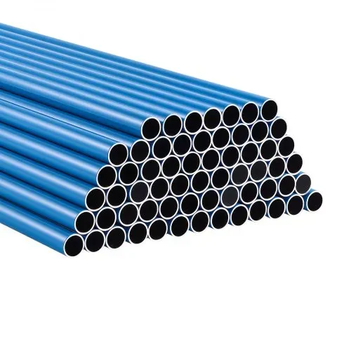 VEVOR Druckluftschlauch-Satz 62 Stk. Druckluftrohre 71,3m x 17,3mm Innen, Kompressorschlauch für Werkstatt Garage & Fabirk, Luftleitung aus Aluminium, Max. 2 MPa Betriebsdruck, mit Zubehör-Set, Blau – Bild 9