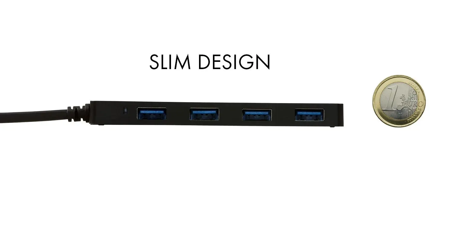 i-tec Advance USB 3.0 Slim Passive HUB 4 Port – Bild 3