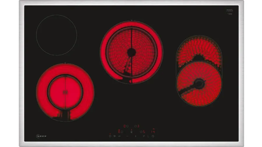 Neff BX38B Kochgeräte-Set Zonen-Induktionskochfeld Elektrischer Ofen – Bild 2