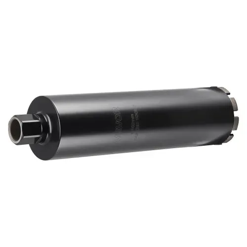 VEVOR Kernbohrer Bohrkrone φ 102 mm 356 mm Bohrtiefe, 1-1/4 Zoll-7 Innengewinde, Hochpräzisions-Schweißtechnologie, Nass-Diamantkernbohrer Kernlochbohrer für Stahlbeton Ziegel Mauerwerk – Bild 8