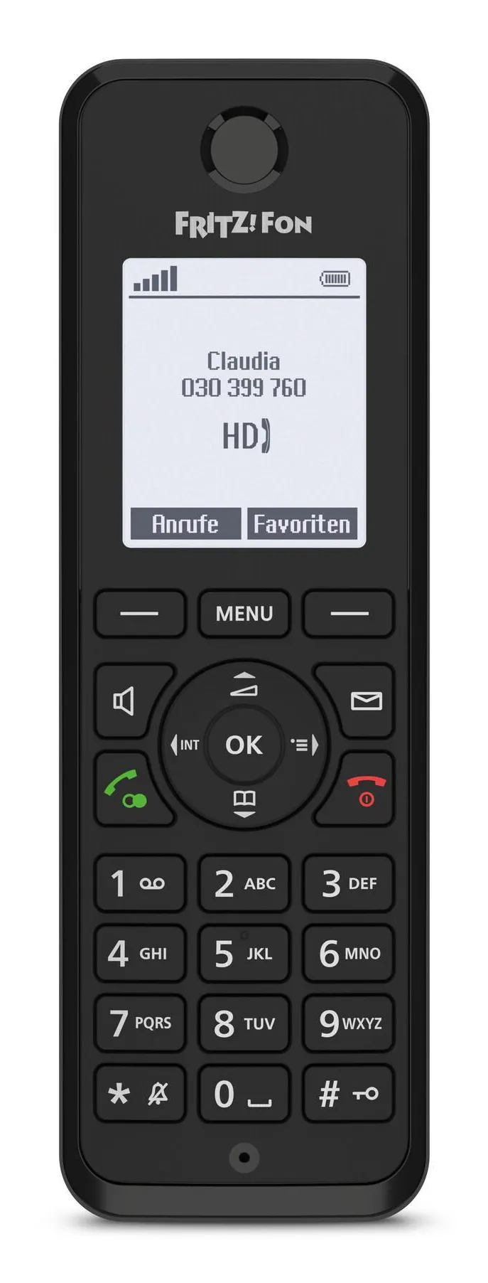 Fon M3 DECT-Telefon Anrufer-Identifikation Schwarz – Bild 2