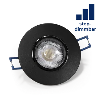 LED-Einbauleuchte McShine “EL-313D“ 4,5W, 450Lumen, 3000K, step-dimmbar LED-Einbauleuchte McShine “EL-313D“ 4,5W, 450Lumen, 3000K, step-dimmbar