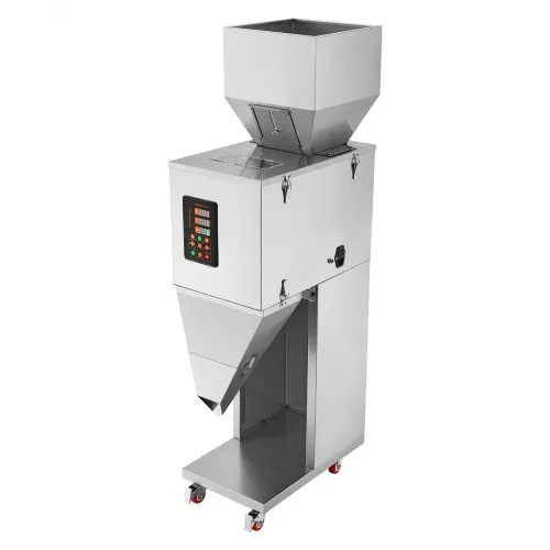 VEVOR Partikelfüllmaschine, 0,022–2,2 lbs/10–1000 g, automatische Füllmaschine mit Fußpedal, Wiegefüllmaschine aus Edelstahl, Wiegefüllmaschine für Bohnen, Samen, Körner, Tee, Granulatverpackung VEVOR Partikelfüllmaschine, 0,022–2,2 lbs/10–1000 g, automatische Füllmaschine mit Fußpedal, Wiegefüllmaschine aus Edelstahl, Wiegefüllmaschine für Bohnen, Samen, Körner, Tee, Granulatverpackung