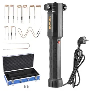 VEVOR Induktionsheizgerät zum Entfernen von Schrauben, 1100 W, magnetisches Induktionsheizgerät-Set, Heizgerät zum Entfernen von rostigen Schrauben, Autowerkstatt-Reparaturwerkzeuge mit 10 Spulen VEVOR Induktionsheizgerät zum Entfernen von Schrauben, 1100 W, magnetisches Induktionsheizgerät-Set, Heizgerät zum Entfernen von rostigen Schrauben, Autowerkstatt-Reparaturwerkzeuge mit 10 Spulen
