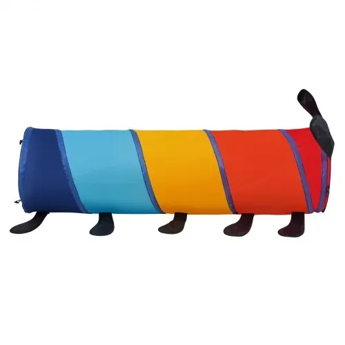 VEVOR Spieltunnelzelt Kleinkinder 1540x1385x460mm buntes Pop-Up-Raupen-Kriechtunnel, zusammenklappbares Geschenk für Jungen und Mädchen, Kriechtunnel für drinnen und draußen, mehrfarbig – Bild 10