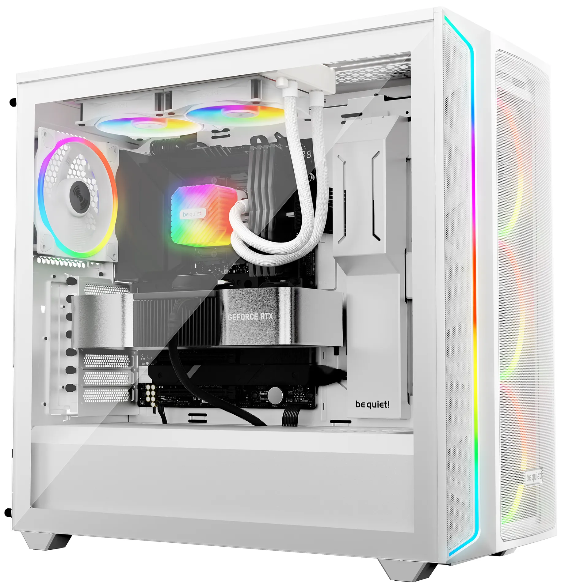 be quiet! LIGHT LOOP 240mm White Prozessor All-in-One-Flüssigkeitskühler 12 cm Weiß 1 Stück(e) – Bild 5