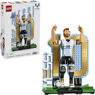 43015 Editions Lionel Messi – Fußballlegende, Konstruktionsspielzeug 43015 Editions Lionel Messi – Fußballlegende, Konstruktionsspielzeug