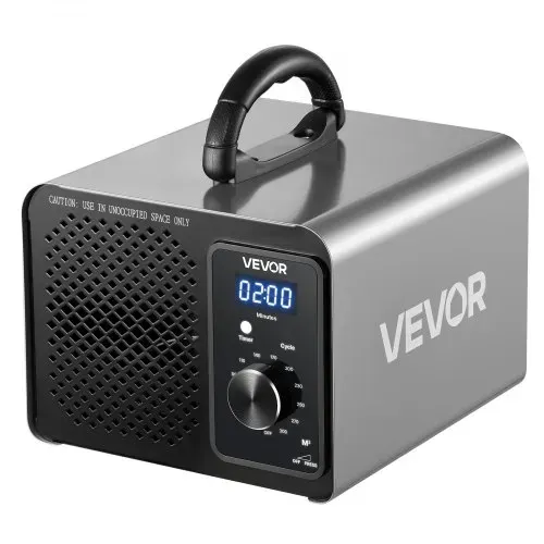 VEVOR Ozongenerator 36000mg/h, Industrielles Ozongerät mit 15s Startverzögerung 120min Timer & Drehgeberknopf, Ozonisator für Max. 300㎡, Ozon-Luftreiniger gegen Gerüche für Autos Hotels Wohnungen – Bild 10
